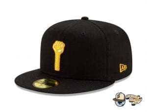 Hardies Hardware Black 59Fifty Fitted Cap by Hardies Hardware x New Era left