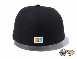 Minor League Fresno Grizzlies Black 59Fifty Fitted Hat by New Era Back