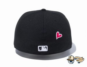 New York Yankees Heart 59Fifty Fitted Hat by MLB x New Era back