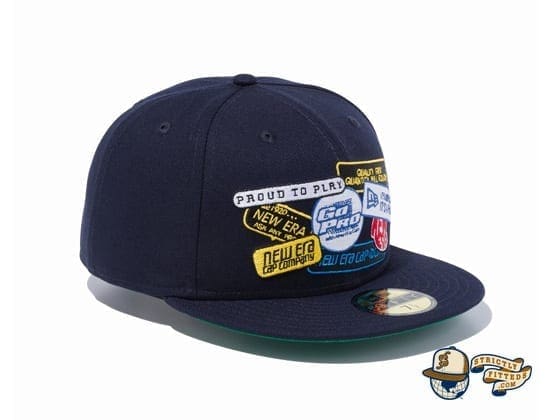 Old Logo Patch 59Fifty Fitted Cap by New Era right Side