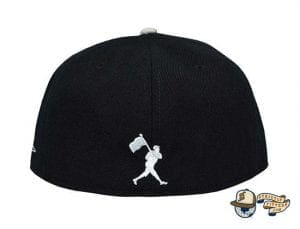 Paint The Black Fitted Hat by Baseballism Back