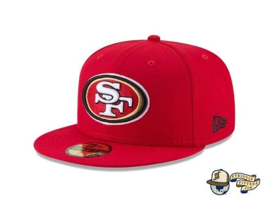 San Francisco 49ers Super Bowl LIV Side Patch 59Fifty Fitted Cap by NFL x New Era Side