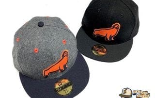 SF Seals Melton Wool 59Fifty Fitted Cap by So Fresh x New Era top