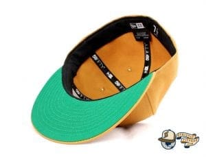 SJ Monogram 59Fifty Fitted Cap by Headliners x New Era Bottom Tan