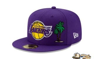 Team Describe Collection 59Fifty Fitted Cap by NBA x New Era Lakers