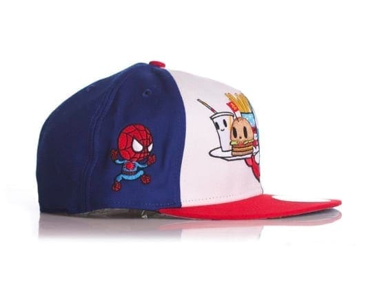 Toki Doki x Captain America New Era x Marvel 59fifty Fitted Hat Side