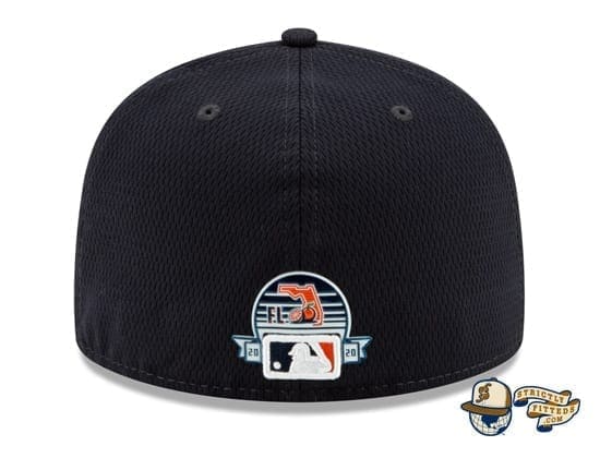 Detroit Tigers 2020 Spring Training Navy 59Fifty Fitted Hat by MLB x New Era back