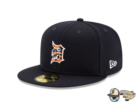 Detroit Tigers 2020 Spring Training Navy 59Fifty Fitted Hat by MLB x New Era flag side