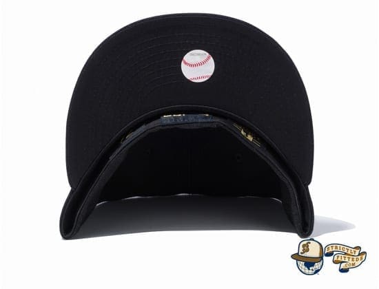 New York Yankees New Era 100th Anniversary Logo Side 59Fifty Fitted Cap by MLB x New Era under bill