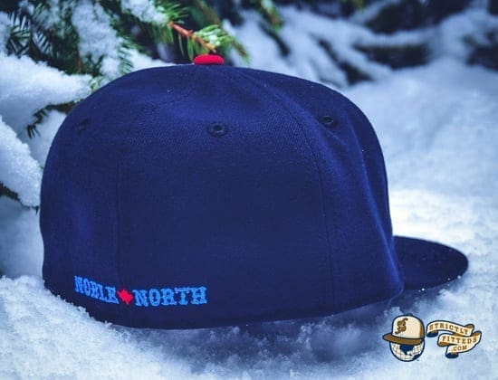 Winter Wolf Navy 59Fifty Fitted Cap by Noble North x New Era back