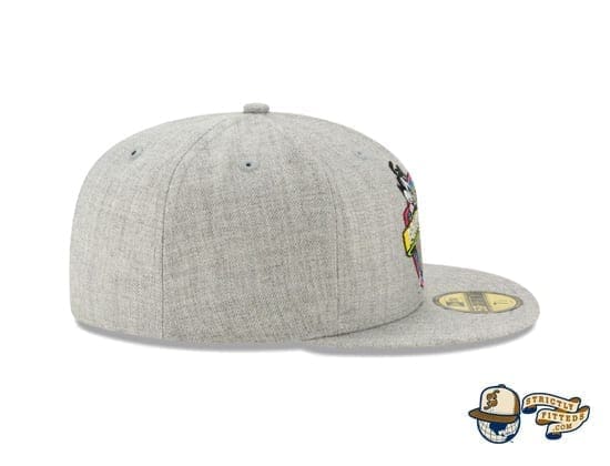 Animaniacs Heather Grey 59Fifty Fitted Cap by New Era right side