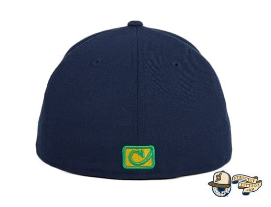 Chamuco Golden Domers Navy 59Fifty Fitted Hat by Chamucos Studio x New Era back