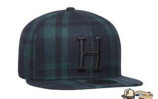 Classic H Flannel 59Fifty Fitted Hat by Huf x New Era