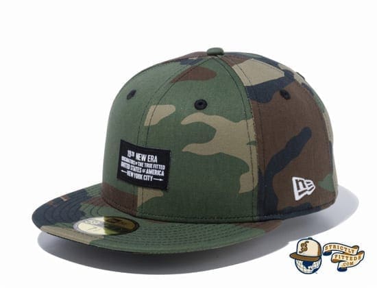 Woven Patch 1920 59Fifty Fitted Cap by New Era camo