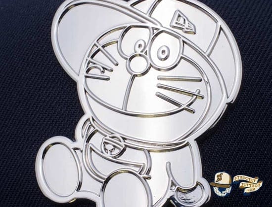 Doraemon Original Metal Plate 59Fifty Fitted Cap by Doraemon x New Era detail