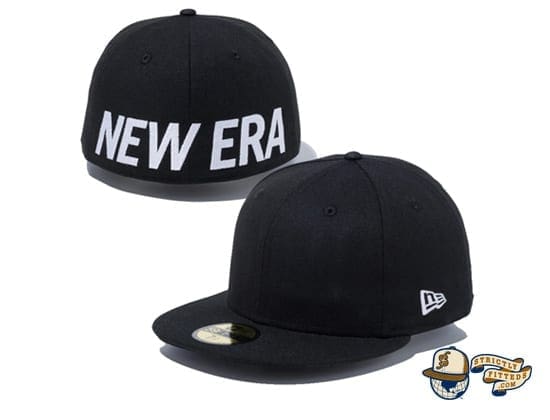 Essential New Era Logo 59Fifty Fitted Cap by New Era black
