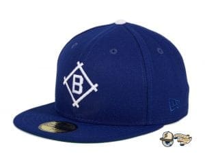 Hat Club Exclusive Brooklyn Dodgers 1912 Royal 59Fifty Fitted Hat by MLB x New Era flag side