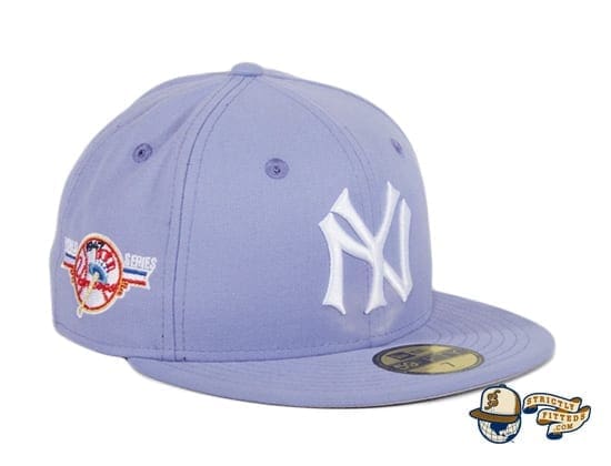 Hat Club Exclusive New York Yankees World Series Patch 59Fifty Fitted Hat by MLB x New Era patch side