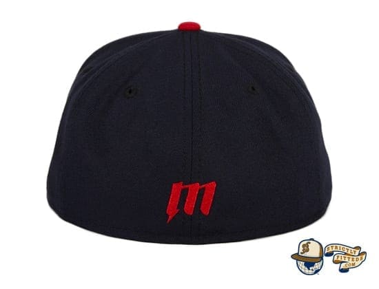 Hat Club Exclusive Sean McCarthy Bald Eagle Navy Red 59Fifty Fitted Hat by Sean McCarthy x New Era back