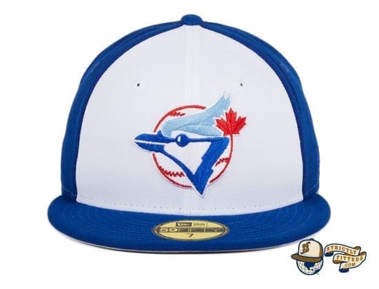 Hat Club Exclusive Toronto Blue Jays 1979 Rail White Royal 59Fifty Fitted Hat by MLB x New Era
