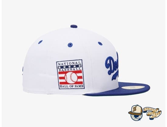 Jackie Robinson LA Dodgers 59Fifty Fitted Cap by MLB x New Era patch side