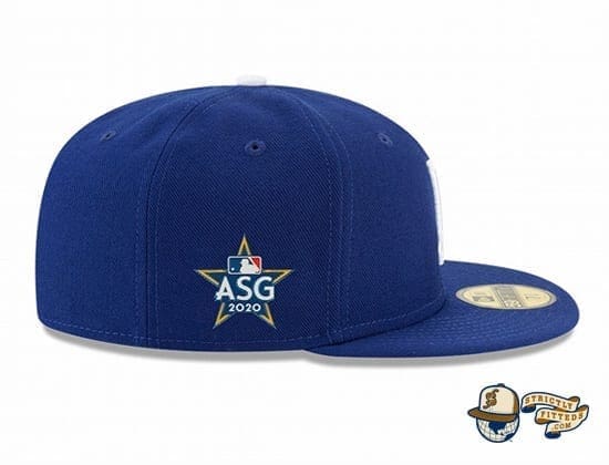 Los Angeles Dodgers 2020 MLB All Star Game On-Field 59Fifty Fitted Cap by MLB x New Era patch side