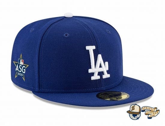 Los Angeles Dodgers 2020 MLB All Star Game On-Field 59Fifty Fitted Cap by MLB x New Era front right