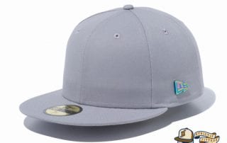 Metal Flag Logo 59Fifty Fitted Cap by New Era grey side