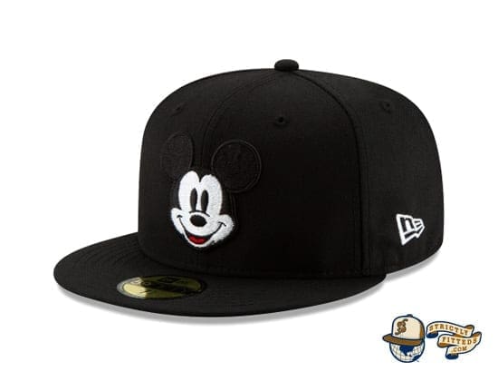 Mickey Mouse Face 59Fifty Fitted Cap by Disney x New Era flag side