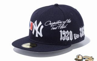 New Era 1920-2020 New York Yankees 59Fifty Fitted Cap by MLB x New Era left side