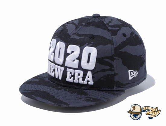 New Era 2020 Camo 59Fifty Fitted Cap by New Era flag side