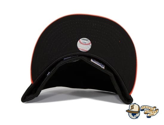 San Francisco Giants 2010 World Series Patch Black Orange 59Fifty Fitted Hat by MLB x New Era undervisor