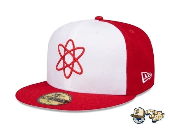 Springfield Isotopes Atom 59Fifty Fitted Cap by The Simpsons x New Era flag side