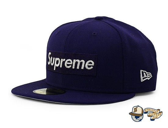 Supreme $1M Metallic Box Logo 59Fifty Fitted Cap by Supreme x New