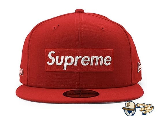 Supreme $1M Metallic Box Logo 59Fifty Fitted Cap by Supreme x New Era