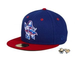 Hat Club Exclusive Milwaukee Admirals Retro 59Fifty Fitted Hat Collection by AHL x New Era flag side
