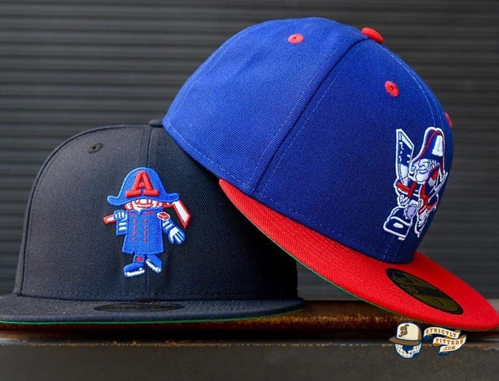 Hat Club Exclusive Milwaukee Admirals Retro 59Fifty Fitted Hat Collection by AHL x New Era