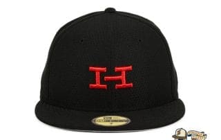 Monogram Hextech Black Infrared 59Fifty Fitted Hat by Hat Club x New Era