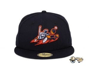 Moon Buggy Navy 59Fifty Fitted Hat by Sean McCarthy x New Era front