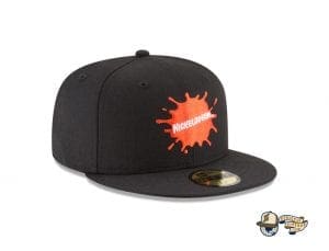 Splatter Logo 59Fifty Fitted Cap by Nickelodeon by New Era right side