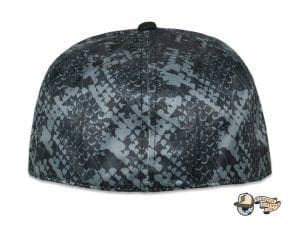 Celestial Serpent Black Fitted Cap by Grassroots Back
