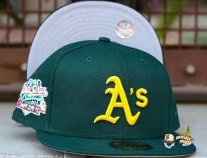Hat Club MLB Side Patch Customs August 26 59Fifty Fitted Hat Collection by MLB x New Era Athletics