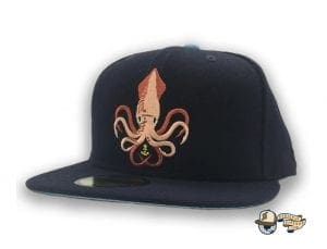 Kraken 59Fifty Fitted Cap by Team Collective x New Era Angle