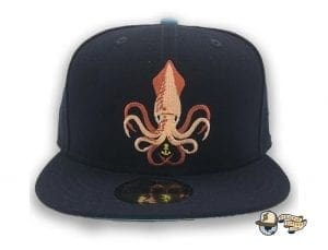 Kraken 59Fifty Fitted Cap by Team Collective x New Era Front