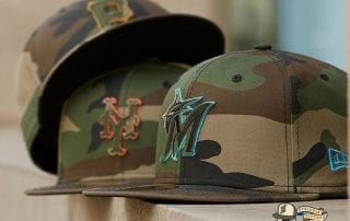 MLB Forest Pop 59Fifty Fitted Cap Collection by MLB x New Era