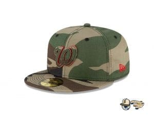 MLB Forest Pop 59Fifty Fitted Cap Collection by MLB x New Era Nationals