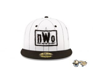New World Order Hall of Fame 59Fifty Fitted Cap Collection by WWE x New Era Pinstripefront
