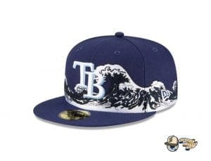 Wave 59Fifty Fitted Cap Collection by MLB x New Era Tampa