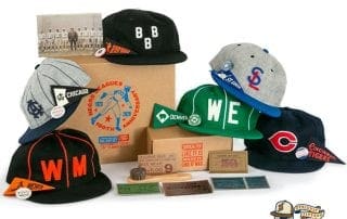 100th Anniversary Negro Leagues Vintage Boxset Series II Fitted Ballcap Collection by Ebbets