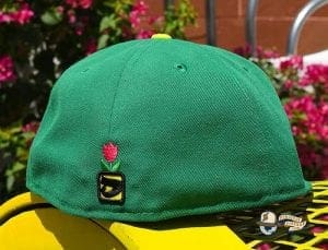Bee Stinger Green Yellow 59Fifty Fitted Hat by Dionic x New Era Back